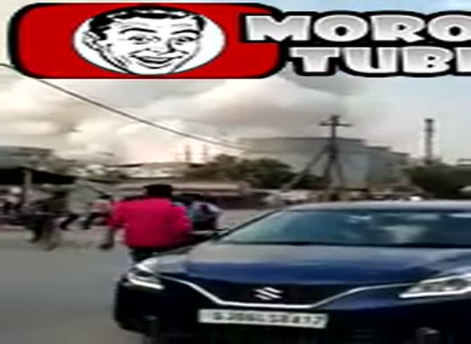 Video :Amazing industrial explosion in India